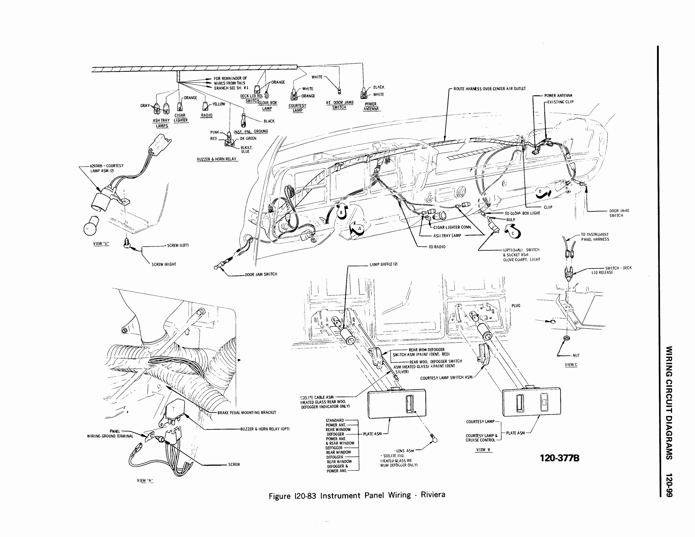 1970 Buick Shop Manual - Chassis Electrical Page 100 of 141